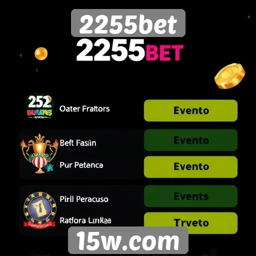 Eventos e torneios promovidos pelo 2255bet